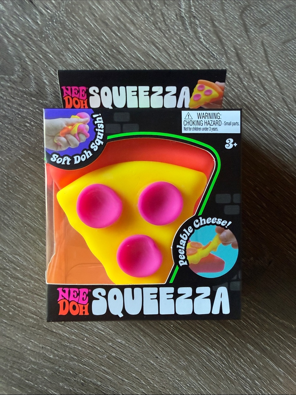 Needoh Squeezza Pizza  Orange crust